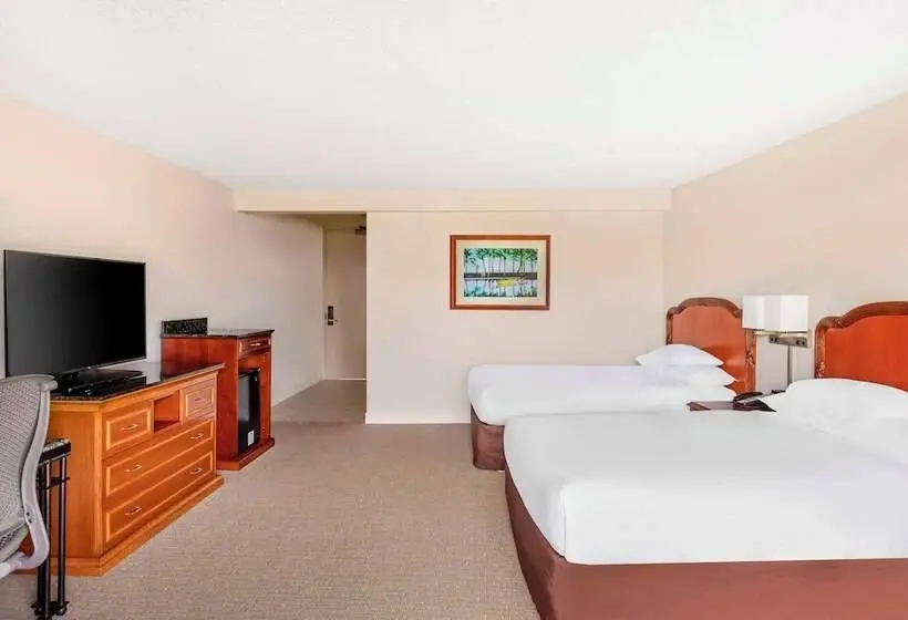 2ダブルベッドのスタンダードルーム, Hilton Grand Vacations Club Ocean Tower Waikoloa Village