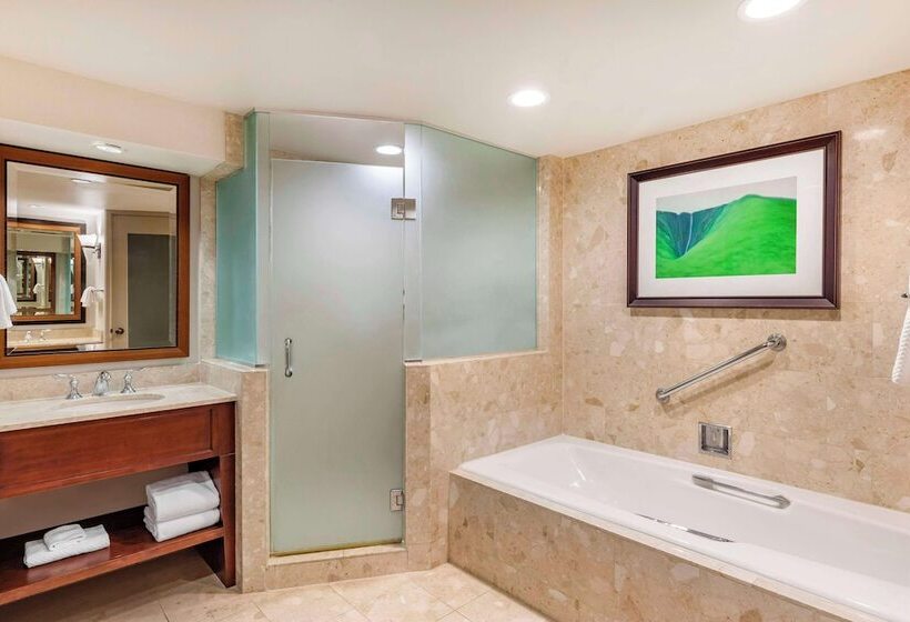 شقة غرفة واحدة مطلة على البحر, Hilton Grand Vacations Club Ocean Tower Waikoloa Village