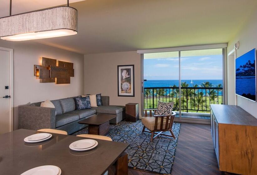 Пентхаус Люкс, Hilton Grand Vacations Club Ocean Tower Waikoloa Village