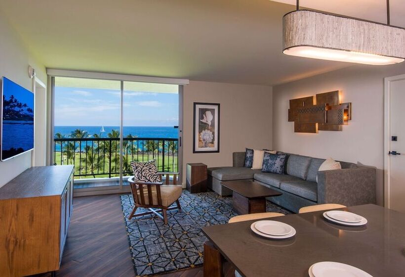 جناح مطلّ علي البحر, Hilton Grand Vacations Club Ocean Tower Waikoloa Village