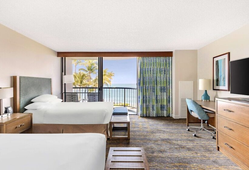 غرفه قياسيه سريرين مزدوجين, Hilton Grand Vacations Club Ocean Tower Waikoloa Village