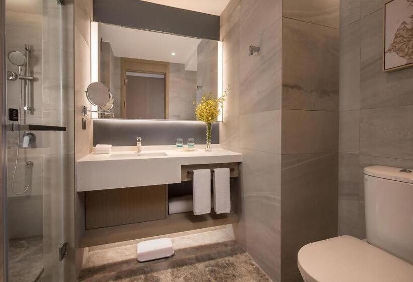 장애인을 위한 킹사이즈 침대 스탠다드 룸, Holiday Inn   Nanjing South Station, An Ihg