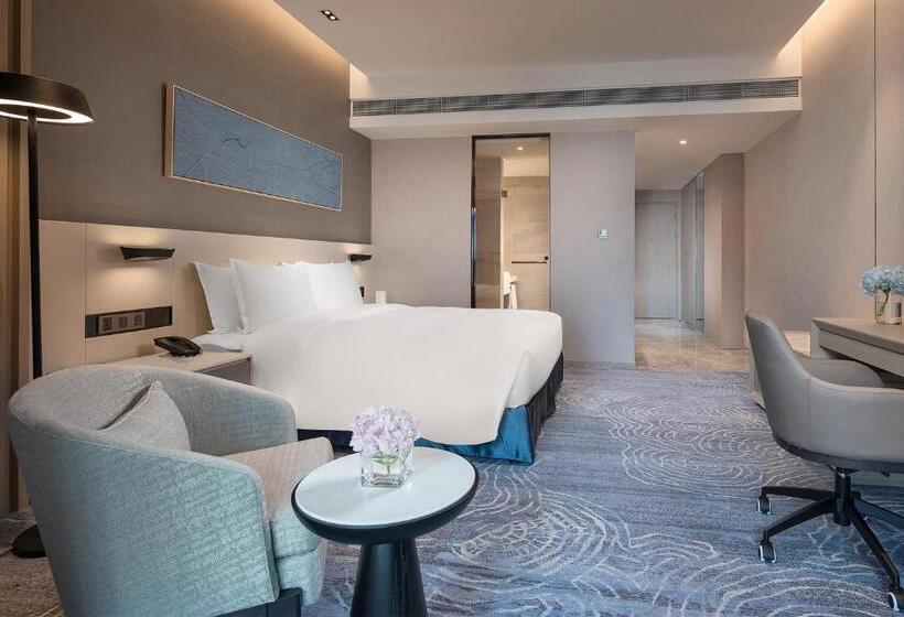 장애인을 위한 킹사이즈 침대 스탠다드 룸, Holiday Inn   Nanjing South Station, An Ihg