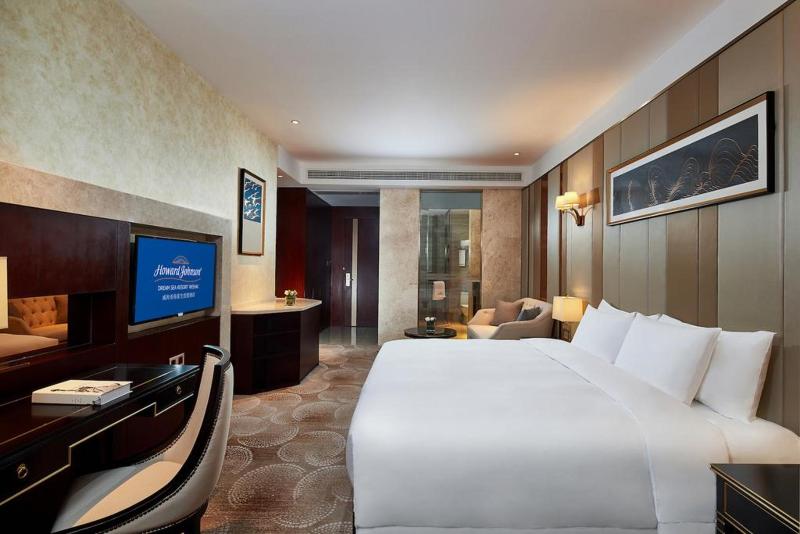 اتاق لوکس با چشمانداز دریا, Howard Johnson Dream Sea Resort Weihai