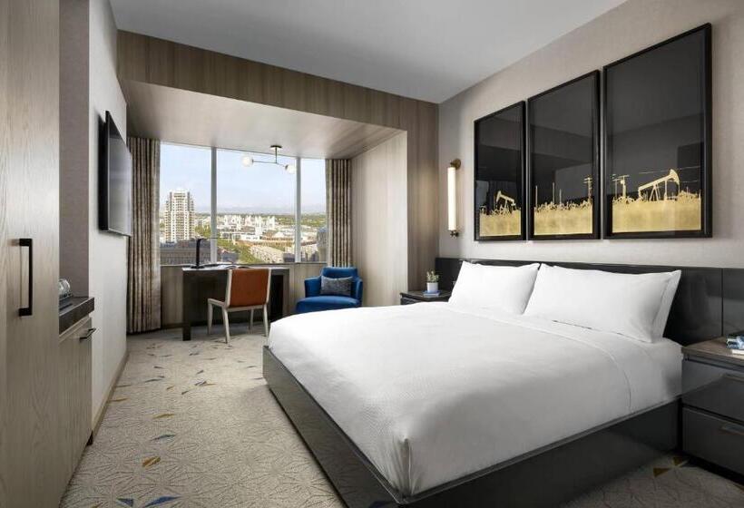 キングサイズベッドのスタンダードルーム, Jw Marriott Edmonton Ice District