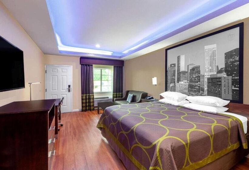 Standard Værelse King-seng Tilpasset til Handicappede, Super 8 By Wyndham Houston Northwest Cypress