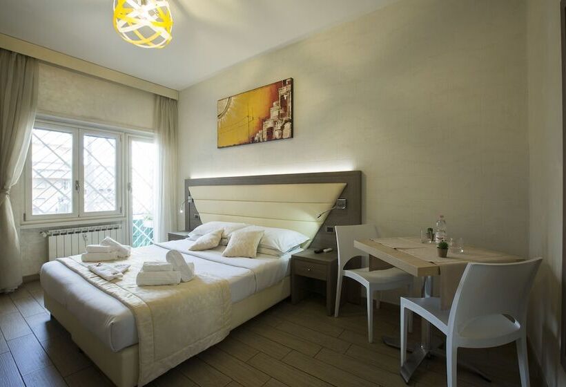 اتاق استاندارد با بالکن, Relais Tiburtina