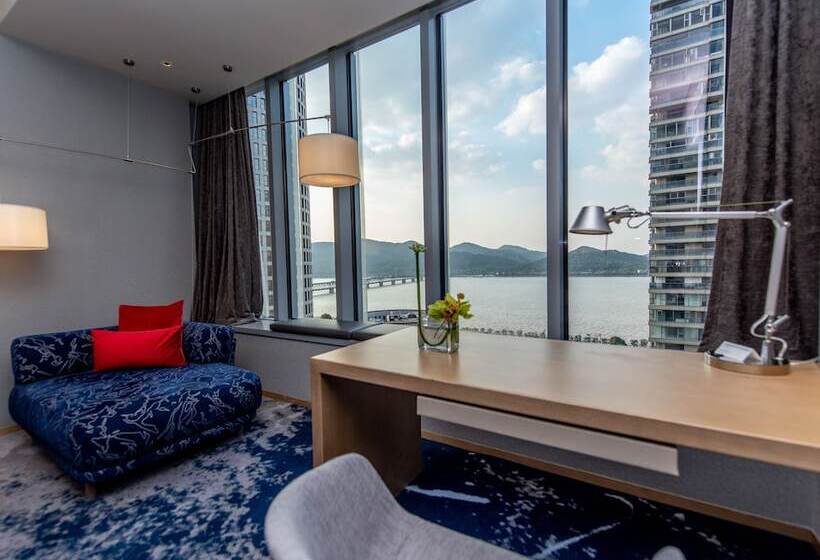 Номер Стандарт 2 Двуспальные Кровати, Le Méridien Hangzhou, Binjiang