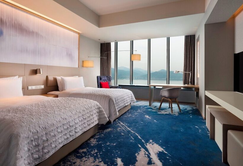 Номер Стандарт 2 Двуспальные Кровати, Le Méridien Hangzhou, Binjiang