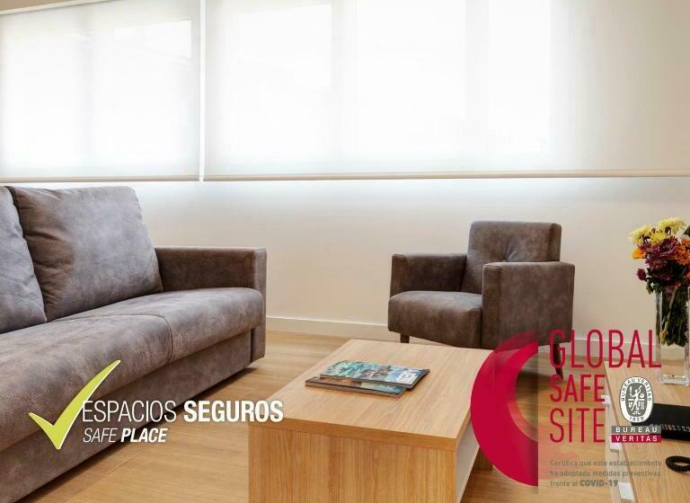 Апартаменты 1 Спальня, Sercotel Logroño Suites