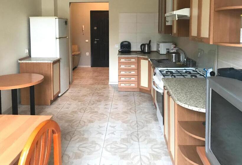 اتاق استاندارد با سرویس بهداشتی مشترک, Eney Budget Three Room Apartment