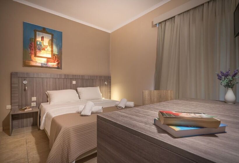 Habitació Triple Estàndard Vista Jardí, Zakynthos