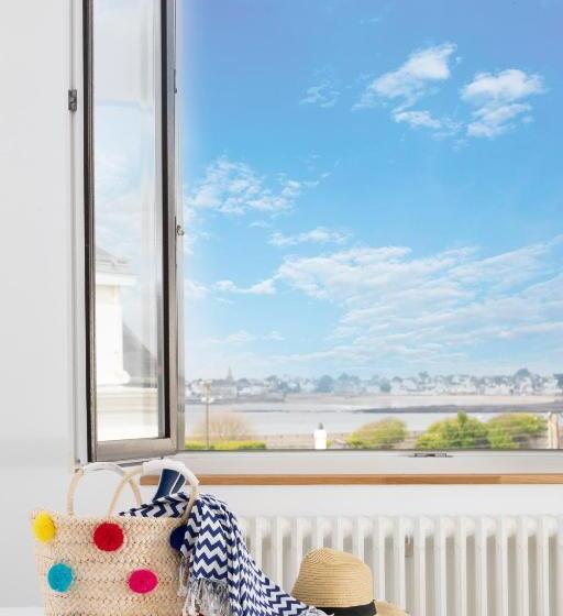 חדר דלוקס נוף לים, Hôtel Spa De La Citadelle Lorient