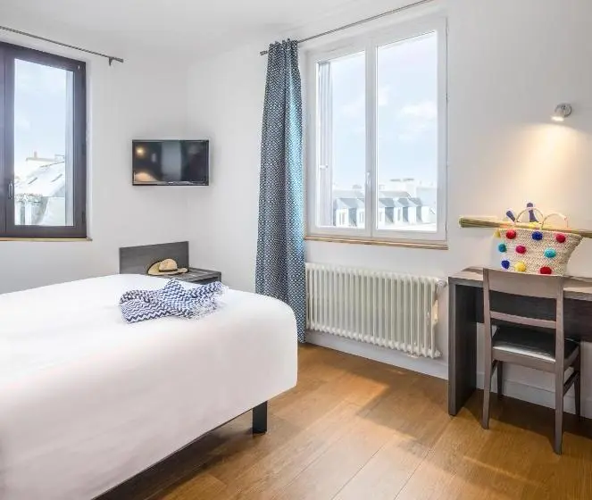 オーシャンビューデラックスルーム, Hôtel Spa De La Citadelle Lorient