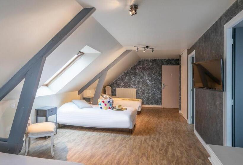 סוויטת דלוקס נוף לים, Hôtel Spa De La Citadelle Lorient