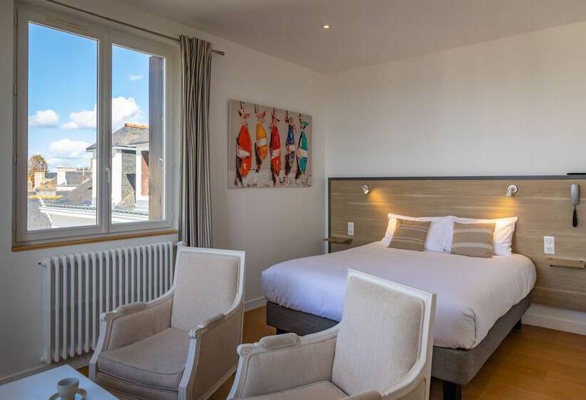 סוויטת ג'וניור נוף לים, Hôtel Spa De La Citadelle Lorient
