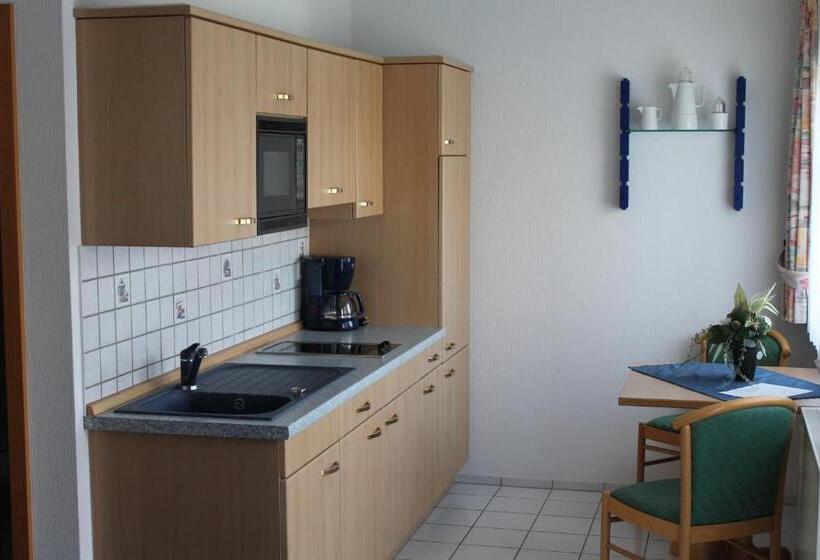 Апартаменты 1 Спальня с Видом, Aparthotel Leuchtfeuer Rügen