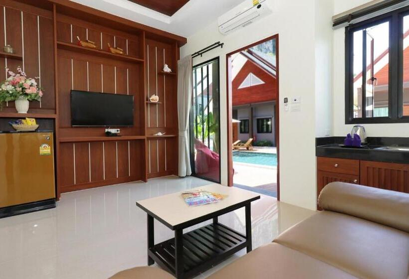 غرفة ديلوكس مزودة بشرفة, The Scene Cliff View Villas