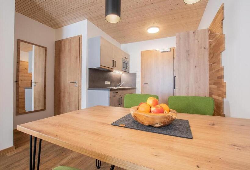 １ベッドルームアパートメント, Alpengasthof Hörnlepass