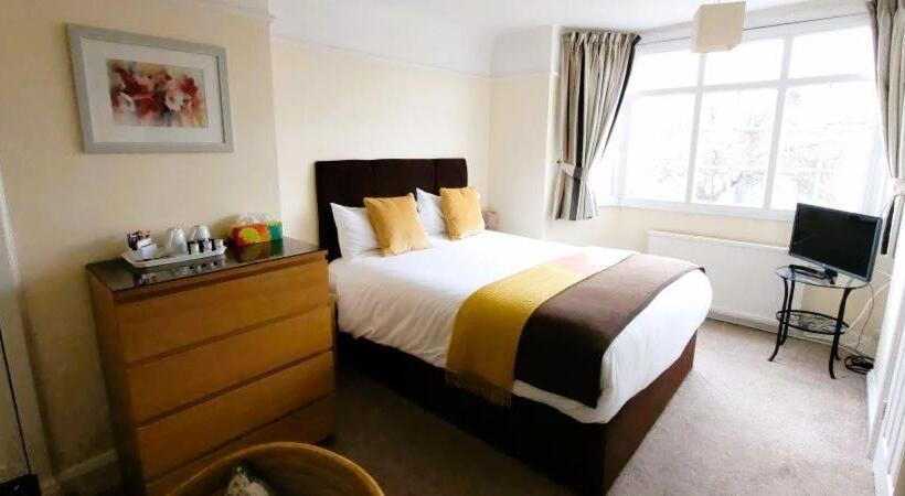 キングサイズベッドのスタンダードルーム, Hampton Lodge En Suite Rooms With Free Parking