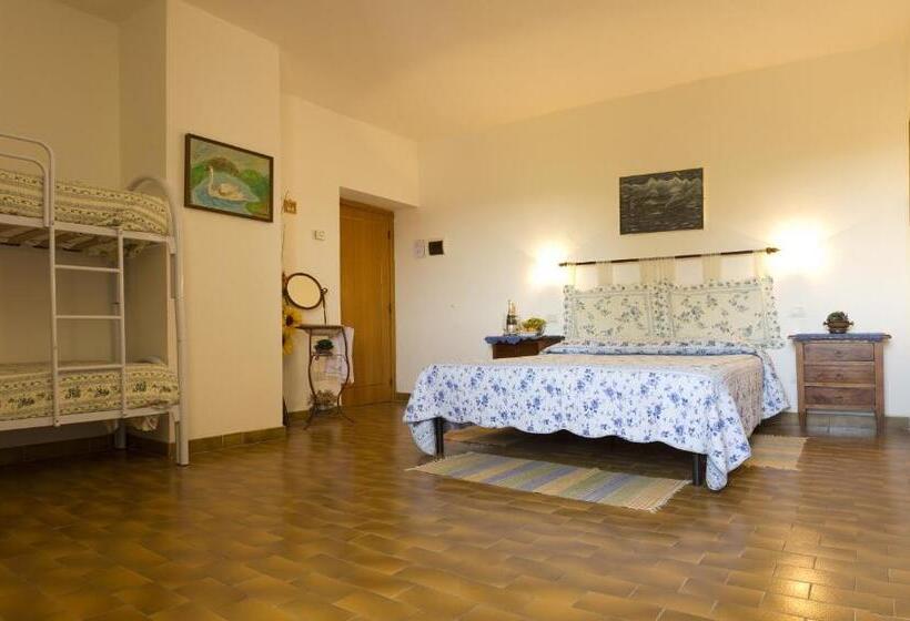 4인용 스탠다드 룸, Agriturismo Casale Le Burgne