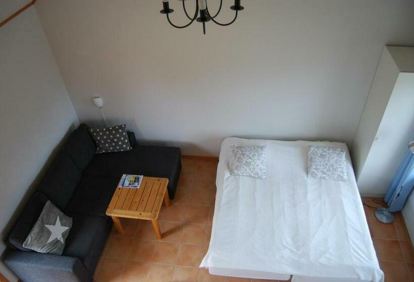 בית, חדר שינה 1, Mellbystrand Vandrarhem & Stugor Solstickan