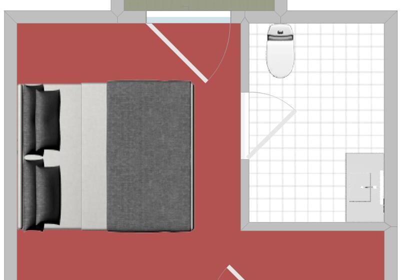 标准间带阳台, Apart Hotel Ideal