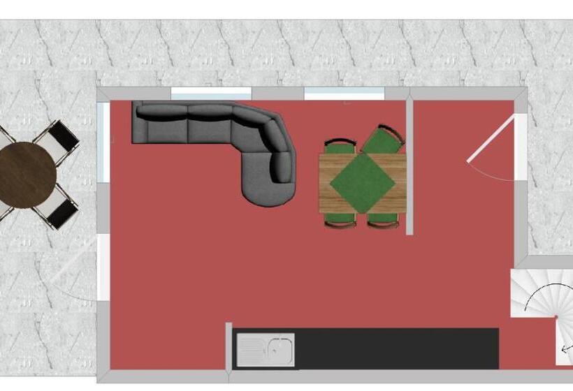 带1个卧室的舒适公寓, Apart Hotel Ideal