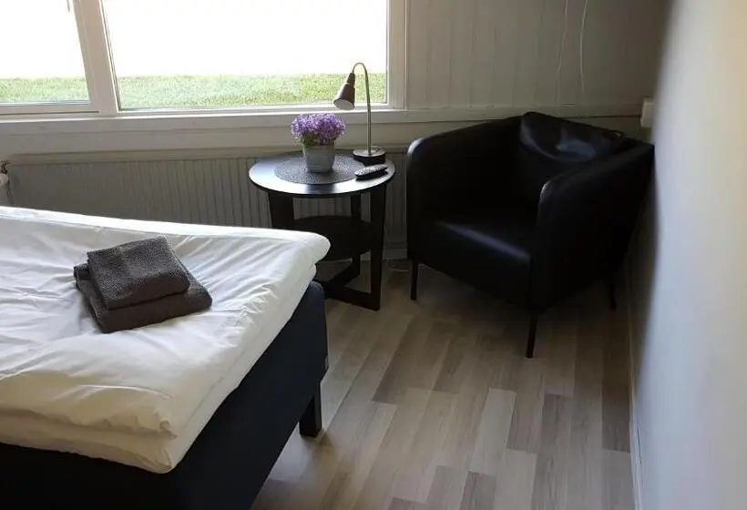 エコノミーシングルルーム, Karlskoga Folkhögskola Vandrarhem Udden