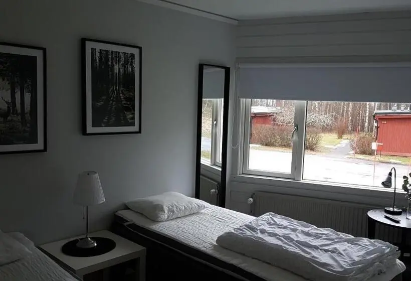 エコノミールーム, Karlskoga Folkhögskola Vandrarhem Udden