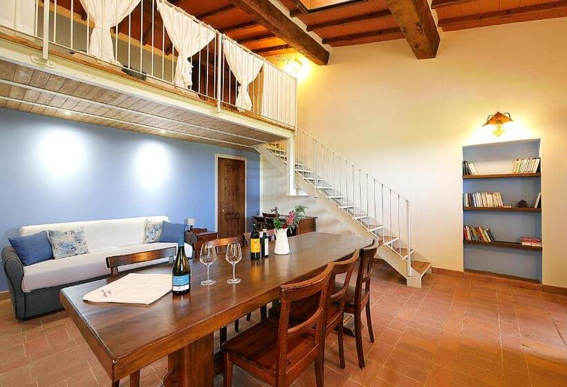 带1个卧室的带海景的公寓, Podere San Giuseppe