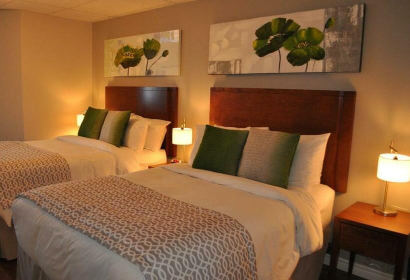 חדר סטנדרט שתי מיטות זוגיות, Auberge Du Marchand