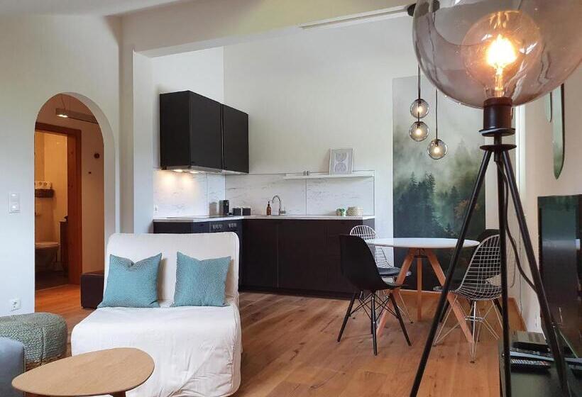 Апартаменты 1 Спальня с Видом, Gruberwirt Apartments