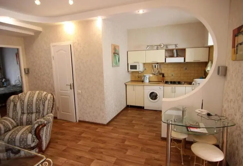 آپارتمان 2 خوابه, Apart Hotel On Preobrajenskaya 24