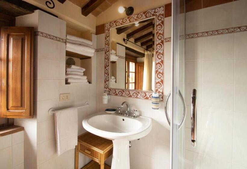 복층 룸, La Fattoria Del Rio Di Sopra   Agriturismo Baldeschi