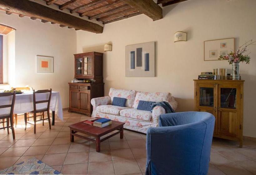 带花园景观及2个卧室的公寓, La Fattoria Del Rio Di Sopra   Agriturismo Baldeschi