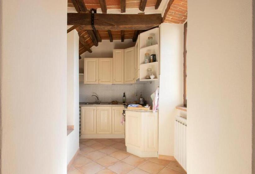 带花园景观及2个卧室的公寓, La Fattoria Del Rio Di Sopra   Agriturismo Baldeschi