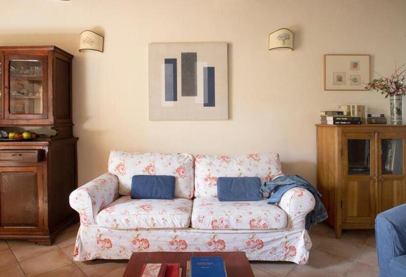 带花园景观及2个卧室的公寓, La Fattoria Del Rio Di Sopra   Agriturismo Baldeschi