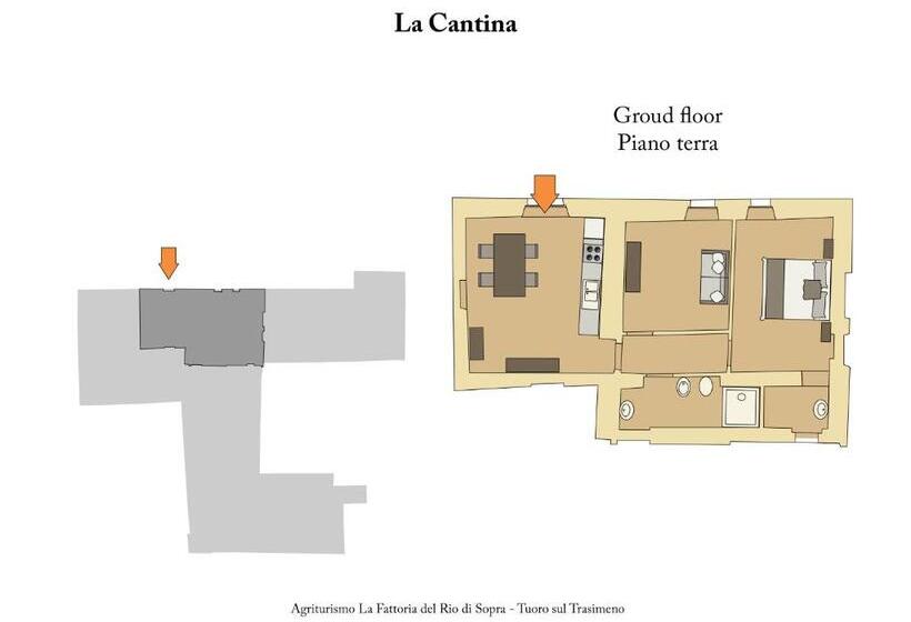 低层单卧公寓, La Fattoria Del Rio Di Sopra   Agriturismo Baldeschi