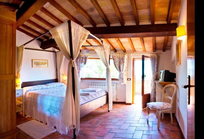 חדר סטנדרט עם מרפסת, Poggio Cantarello Vacanze