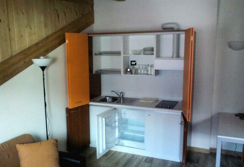 １ベッドルームアパートメント, Residence Acero Rosso