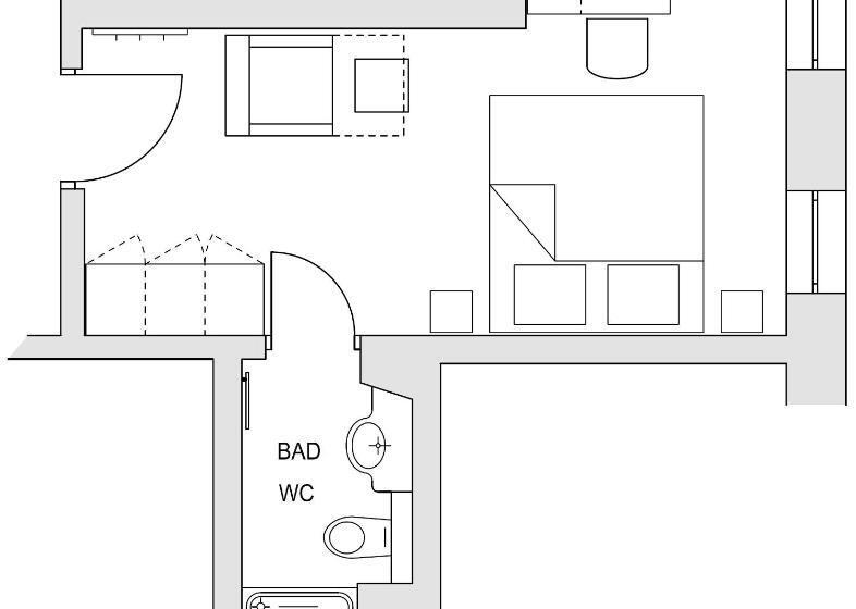 古典房间, Villa Nova Hotel Garni