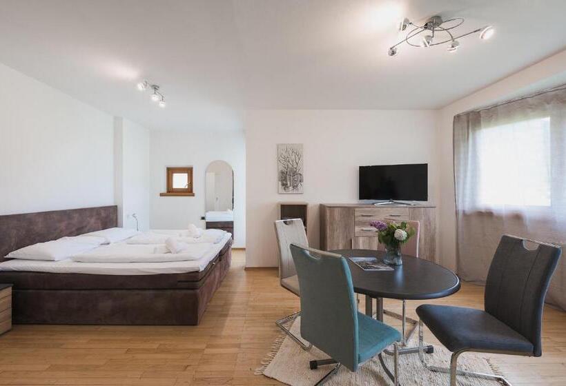 Superior studio with balcony, Residence Montani