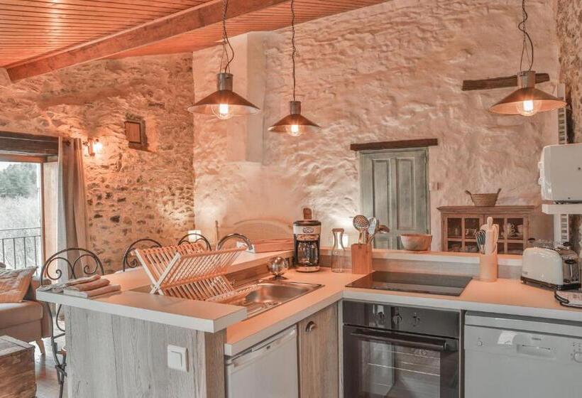 스탠다드 스튜디오 (테라스구비), Maison D'hôtes Le Hameau De La Mûre