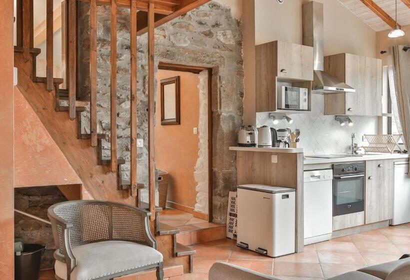 Апартаменты 1 Спальня с Террасой, Maison D'hôtes Le Hameau De La Mûre