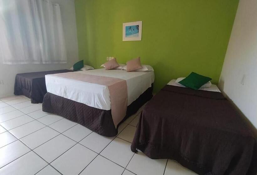 Четырехместный Номер Deluxe, Pousada água De Côco