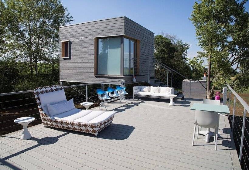 테라스 디럭스 룸, Eco Bio Agriturismo La Bella Vite