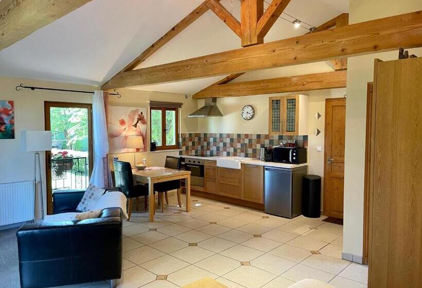 إستديو قياسى مزود بشرفة, Gites Du Caylar   Chambres Et Appartments