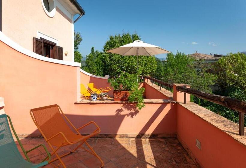 豪华园景房, Agriturismo La Vecchia Quercia