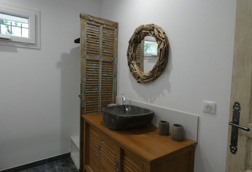 带1个卧室带花园景观的公寓, Mas Seraphin